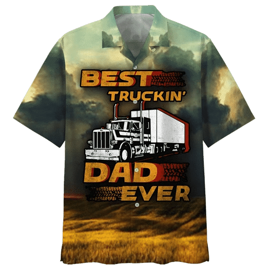 Dad Truckin' Dad Ever Hawaiian Shirt | For Men & Women | Adult | HW7202