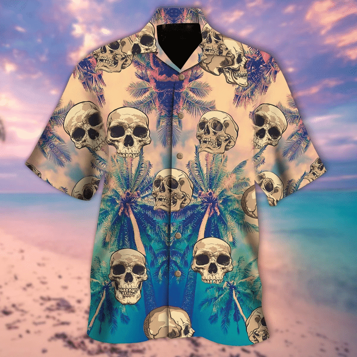 Ferocious Skulls Hawaiian Shirt | For Men & Women | Adult | HW6600