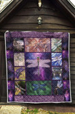 DRAGONFLY - PURPLE - QUILT MP549