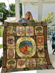 Tree Of Life Norse Mythology Quilt Ann121001