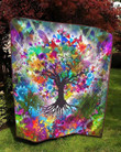 Tree of life Colorful Quilt 3D Ph1165