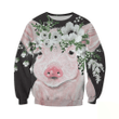 3D ALL OVER PRINTED BEAUTIFUL PIG SHIRTS AND SHORTS PG1