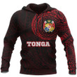 Tonga in My Heart Polynesian Tattoo Style New Hoodie New NNK 1207
