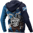 Scottish Pullover Hoodie Medieval Warrior NNK022907