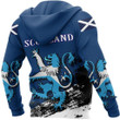 Scotland Pullover Hoodie Rampant Lion Special NNK022920