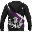 The Scottish Thistle - Perfect National Flower Hoodie NNK022919