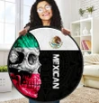 Skull Mexican Circle Rug DQB13052106