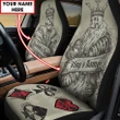 Customize Name Skull Car Seat Cover AM29042105