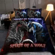 Heart of a dragon, spirit of a wolf bedding set