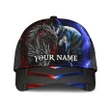 Dragon & wolf 3d classic cap custom name