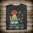 Best Dog Dad Vintage T-shirt Personalized Gift Father's Day