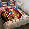 Customize Name Puerto Rico Bedding Set Pi10042103