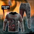 Dragon hoodie & sweatpants combo custom name