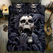 Skull And Hands From Hell Bedding Set TQH200703-BEDDING SETS-TQH-Twin-Vibe Cosy™