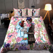 Couple Skull Wedding Bedding Set DQB07302004-TQH-BEDDING SETS-TQH-Twin-Vibe Cosy™