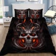 Satanic Skull Bedding Set DQB07212001-TQH-BEDDING SETS-TQH-Twin-Vibe Cosy™