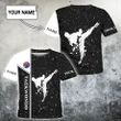Custom Name Teakwondo 3D All Over Printed Shirts For Kids DD26032105