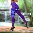 Customize Name DISC Golf Combo Outfit Legging And Tanktop MH05042101