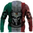 3D All Over Aztec Warrior Mexican 07 Hoodie
