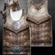 3D All Over Print Armor Mongol Hoodie