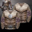3D All Over Print Armor Mongol Hoodie