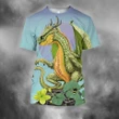 3D All Over Print Cantaloupe Dragon