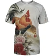 3D All Over Print Chicken Shirt