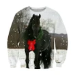 3D All Over Print Christmas Horse
