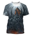 3D All Over Print Dragon Shirt 20