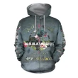 3D All Over Print Loved Mamasaurus Hoodie