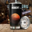 Premium Basketball Lessons Personalized Stainless Steel Tumbler