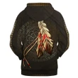 Feathers Native 3D All Over Printed Unisex Shirts