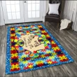 3D All Over Printed Autism Awareness RUG PD05032103