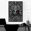 Aztec Art 3D All Over Printed Poster Vertical