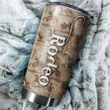 Personalized Name Rodeo Stainless Steel Tumbler Rodeo Pattern