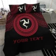 Premium Personalized 3D Printed Isle Of Man Bedding Set No1 MEI