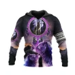 Love Wolf Native American 3D All Over Printed Unisex Shirts
