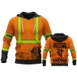 Premium 3D Print Lineman Safety Shirts No1 MEI
