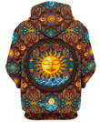 Hippie Sun 3D All Over Printed Unisex Shirts