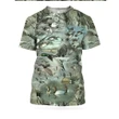 3D All Over Printed Camo Duck Hunting Shirts