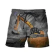 3D All Over Printed CAT Excavator Shirts and Shorts