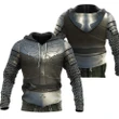 3D All Over Printed Chainmail Knight Medieval Armor Tops MP797