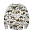 3D All Over Printed Dinosaurs Of The Cretaceous Period Shirts And Shorts