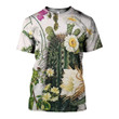 3D All Over Printed Flower Cactus scene Shirts