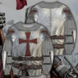 3D All Over Printed Knight Templar