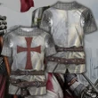 3D All Over Printed Knight Templar Tops