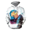 3D All Over Printed Otter T-shirt Hoodie