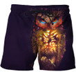 3D All Over Printed Owl Shirts and Shorts
