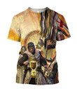 3D All Over Printed Templar Shirts