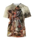 3D All Over Printed Templar Shirts